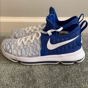 Used Nike KD 9 basketball shoes. Size 9.5